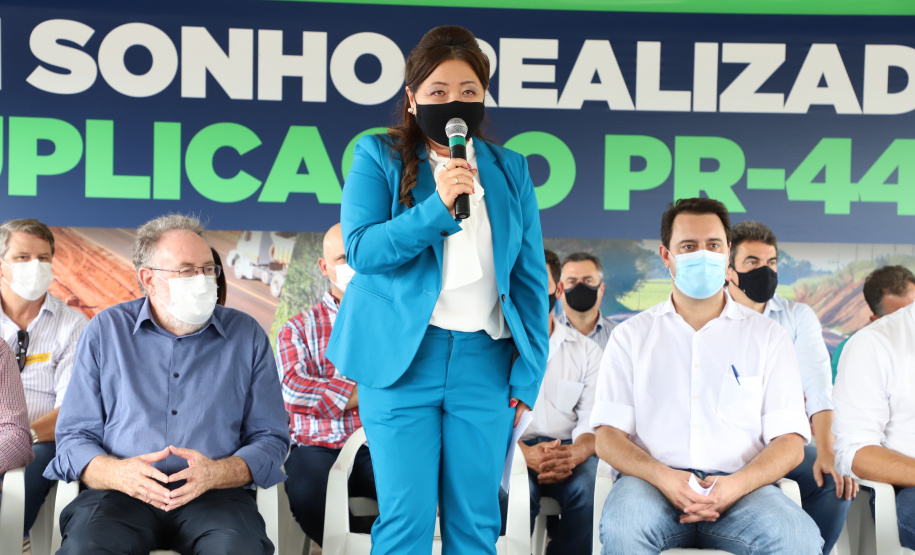 Governador assina ordem de serviço para duplicação da PR-445 entre Mauá da Serra e Lerroville