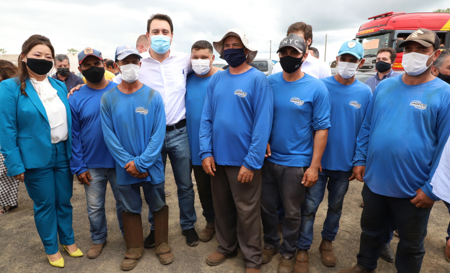 Governador assina ordem de serviço para duplicação da PR-445 entre Mauá da Serra e Lerroville