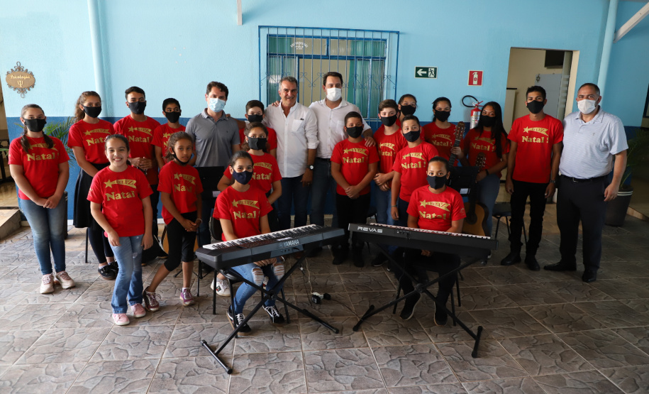 O governador Carlos Massa Ratinho Junior inaugurou nesta sexta-feira (17) o novo Hospital Juarez Barreto, no município de Faxinal, no Vale do Ivaí, após obras de ampliação. - Faxinal, 17/12/2021 - Foto: Ari Dias