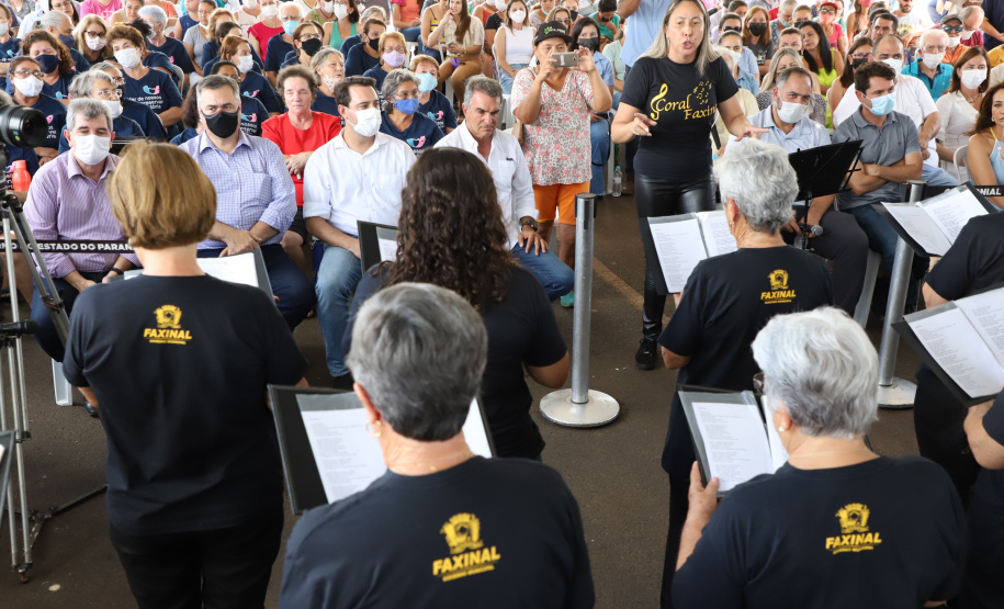 O governador Carlos Massa Ratinho Junior inaugurou nesta sexta-feira (17) o novo Hospital Juarez Barreto, no município de Faxinal, no Vale do Ivaí, após obras de ampliação. - Faxinal, 17/12/2021 - Foto: Ari Dias