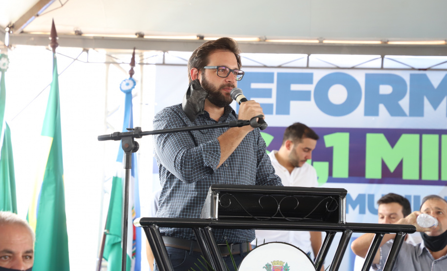 O governador Carlos Massa Ratinho Junior inaugurou nesta sexta-feira (17) o novo Hospital Juarez Barreto, no município de Faxinal, no Vale do Ivaí, após obras de ampliação. - Faxinal, 17/12/2021 - Foto: Ari Dias