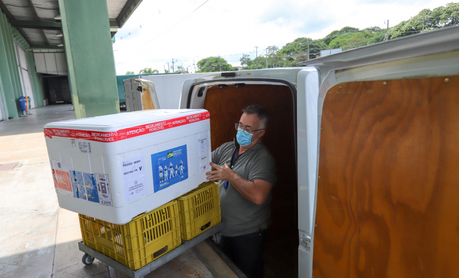 Distribuição de vacinas