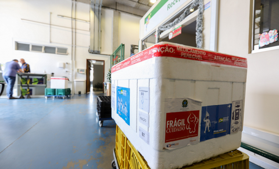 Distribuição de vacinas