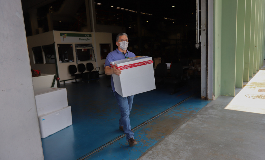 Distribuição de vacinas