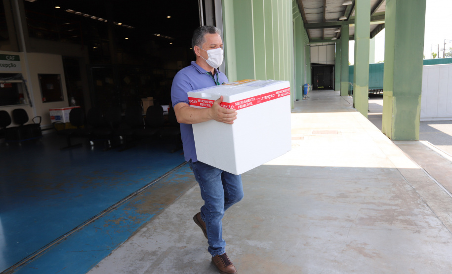 Distribuição de vacinas