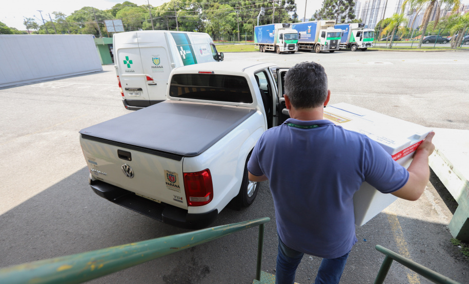 Distribuição de vacinas