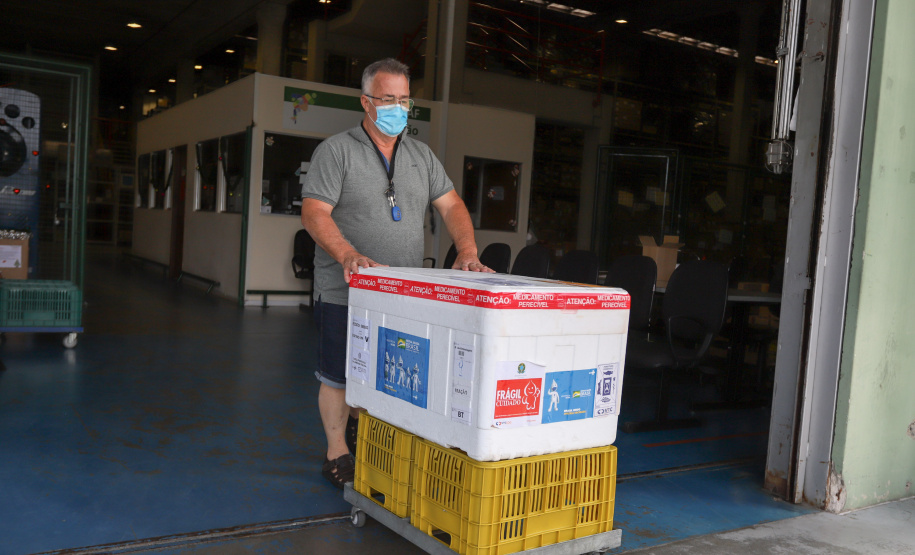 Distribuição de vacinas