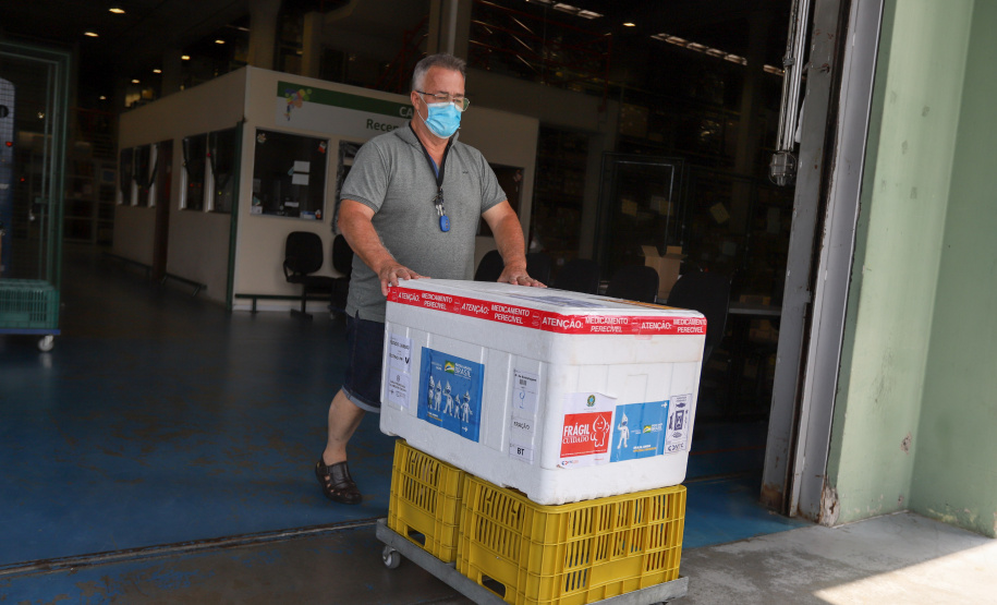 Distribuição de vacinas