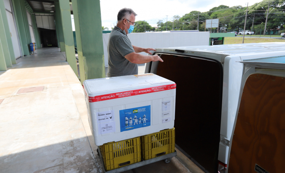 Distribuição de vacinas