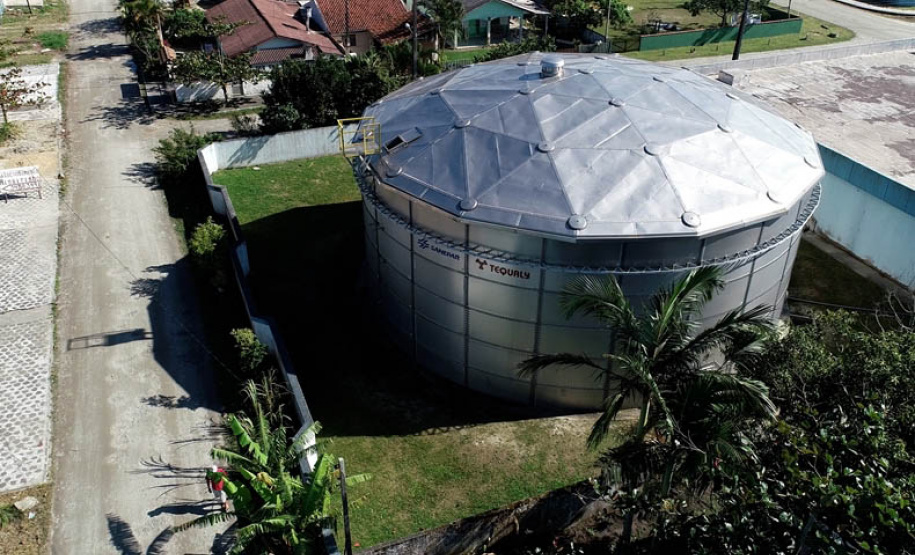 Obras da Sanepar no Litoral reforçam sistema de abastecimento para temporada