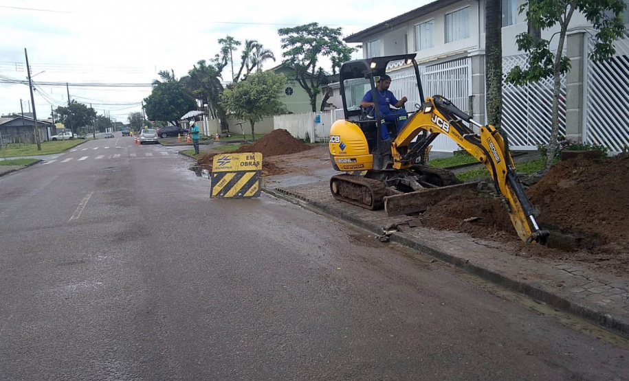 Obras da Sanepar no Litoral reforçam sistema de abastecimento para temporada
