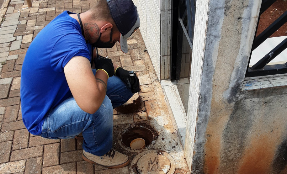 Sanepar conclui vistorias de esgoto em Coronel Vivida e Chopinzinho