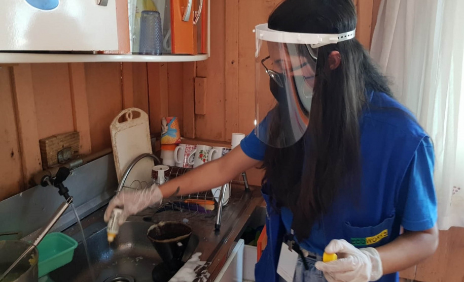 Sanepar conclui vistorias de esgoto em Coronel Vivida e Chopinzinho