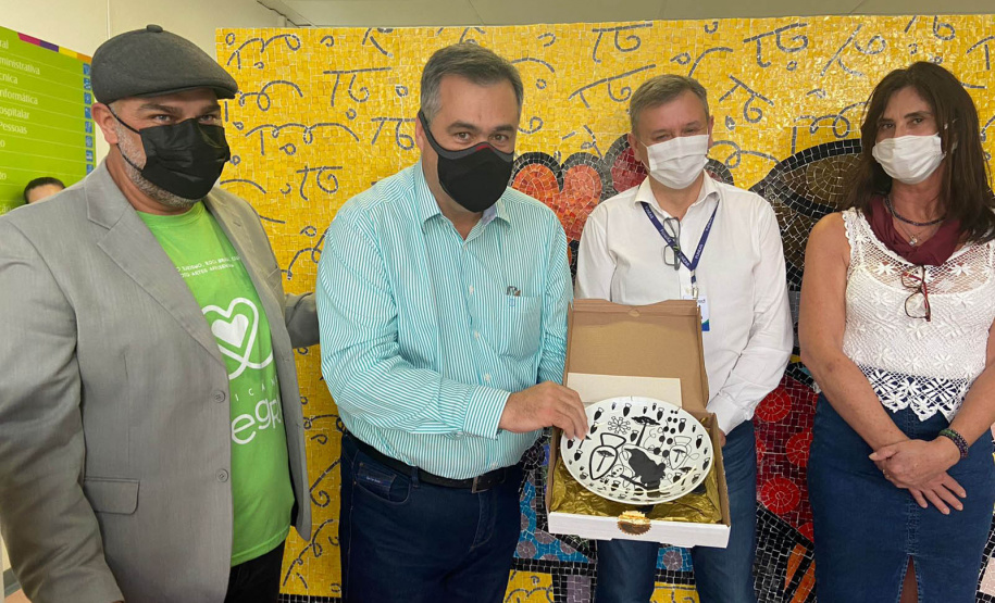 Hospital Waldemar Monastier comemora 12 anos e recebe R$ 855 mil em equipamentos