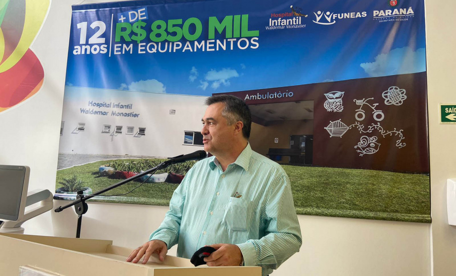 Hospital Waldemar Monastier comemora 12 anos e recebe R$ 855 mil em equipamentos