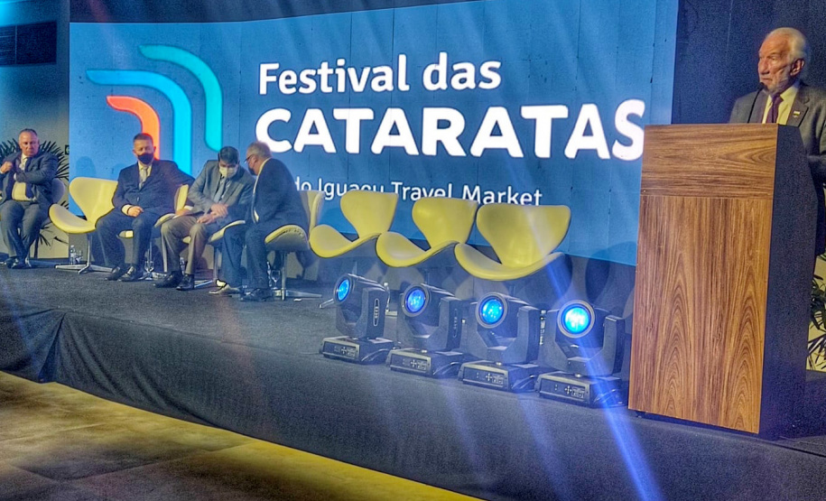 Na aposta da retomada do turismo, Paraná apresenta seu potencial no Festival das Cataratas