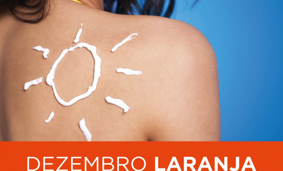 No Dezembro Laranja, Secretaria de Saúde reforça conscientização sobre o câncer de pele