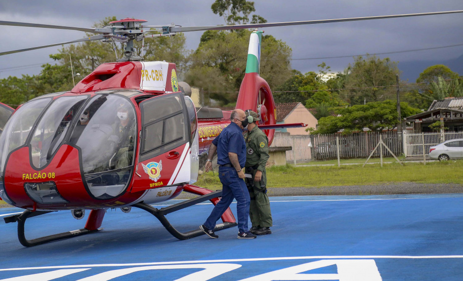 Força-tarefa reforça atendimento no litoral com voos noturnos e avião para remoções aeromédicas