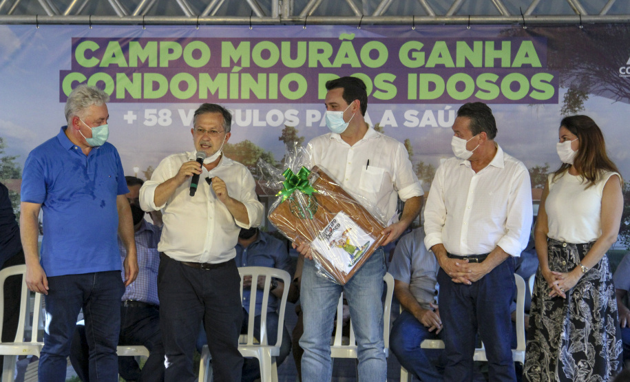 Governador do Paraná, Carlos Massa Ratinho Junior em Campo Mourão