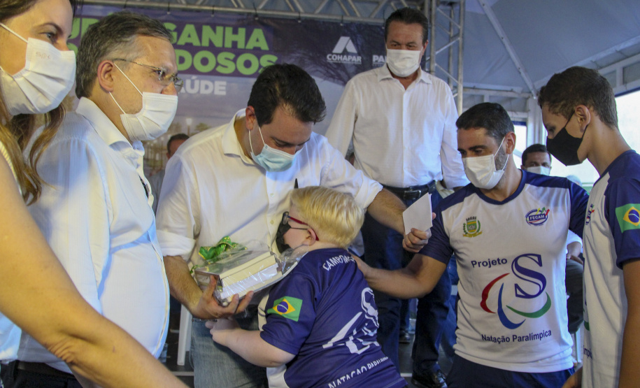 Governador do Paraná, Carlos Massa Ratinho Junior em Campo Mourão