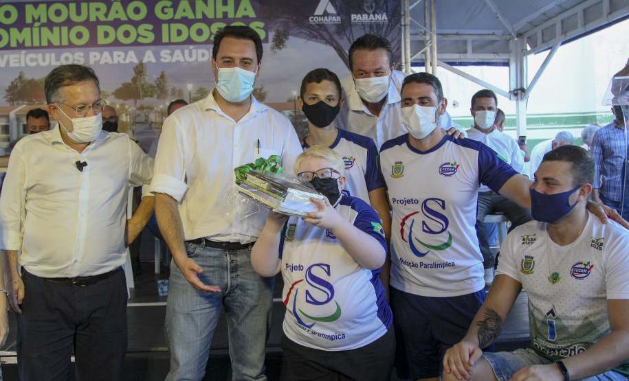 Governador do Paraná, Carlos Massa Ratinho Junior em Campo Mourão