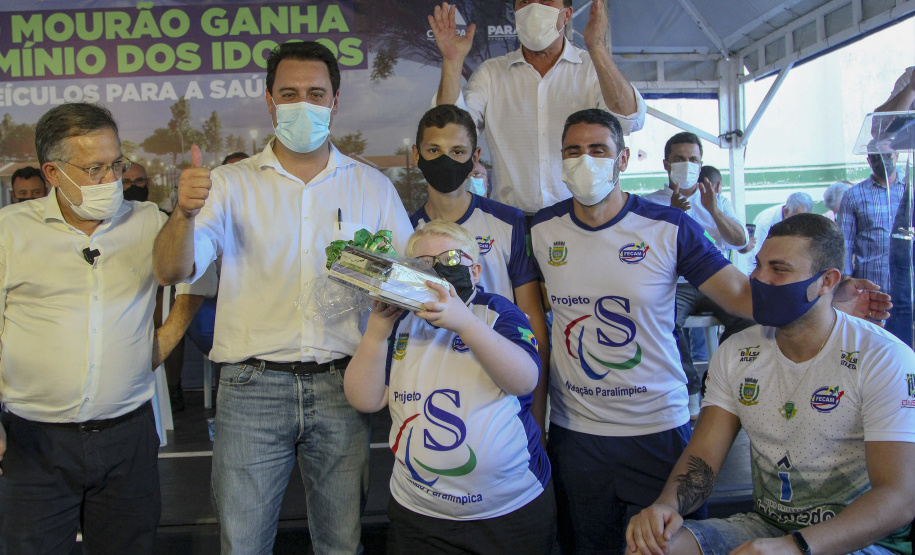 Governador do Paraná, Carlos Massa Ratinho Junior em Campo Mourão