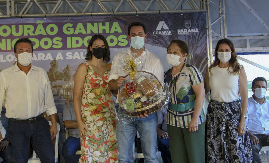 Governador do Paraná, Carlos Massa Ratinho Junior em Campo Mourão