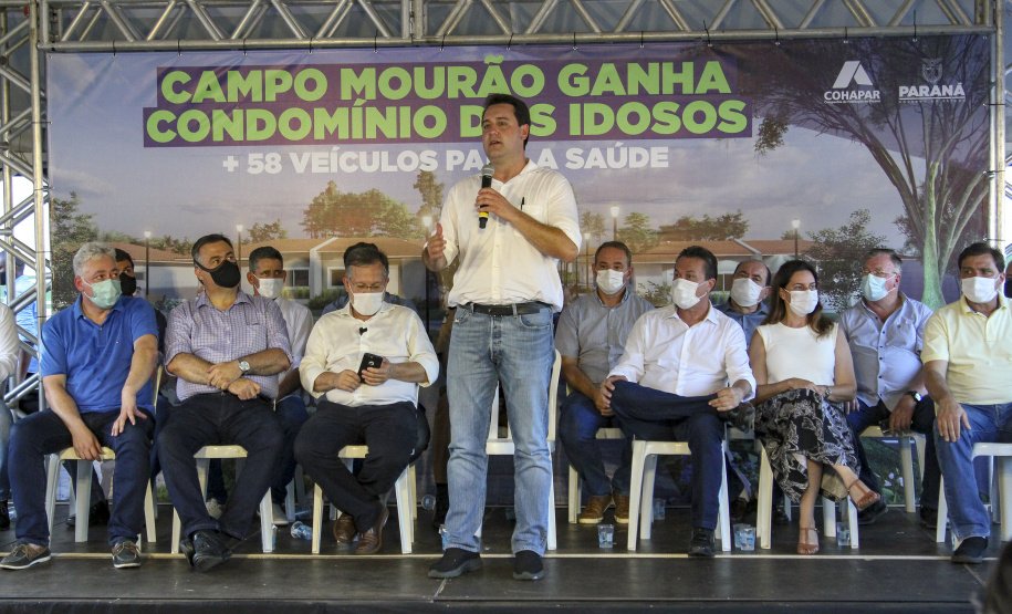 Governador do Paraná, Carlos Massa Ratinho Junior em Campo Mourão