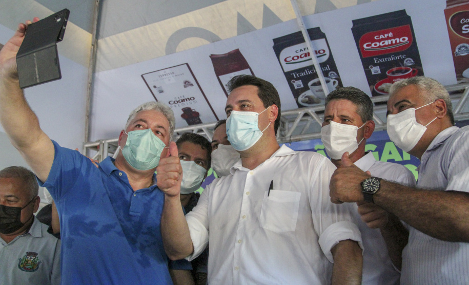 Governador do Paraná, Carlos Massa Ratinho Junior em Campo Mourão