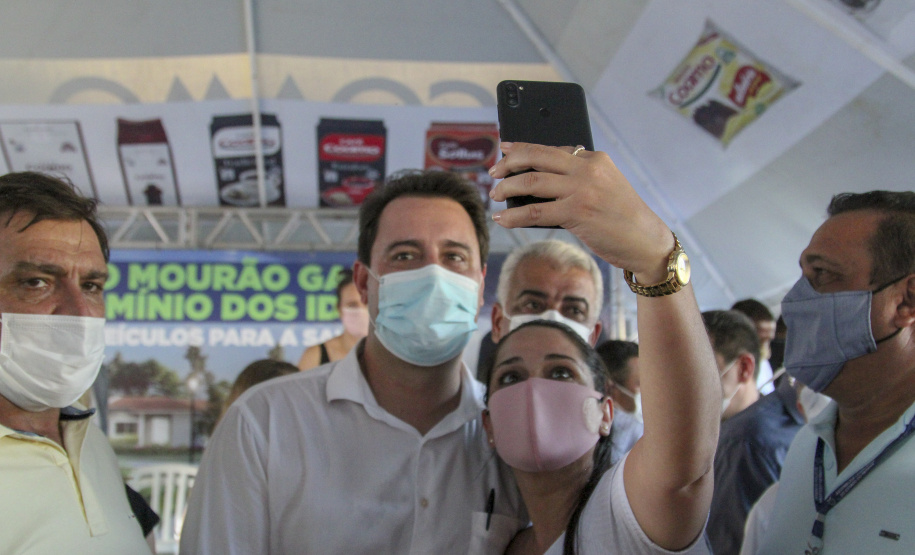 Governador do Paraná, Carlos Massa Ratinho Junior em Campo Mourão