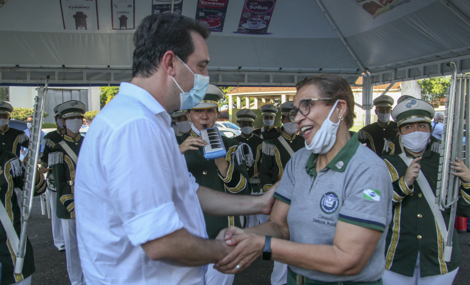 Governador do Paraná, Carlos Massa Ratinho Junior em Campo Mourão