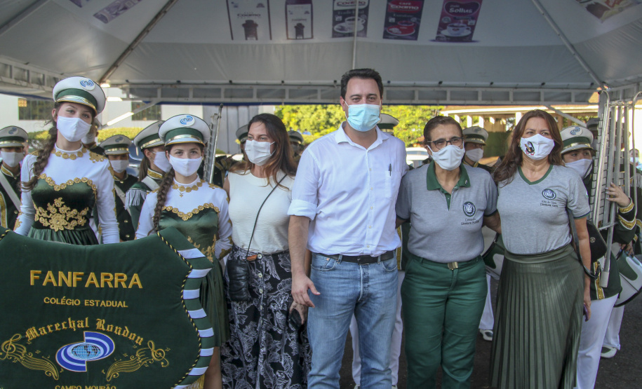 Governador do Paraná, Carlos Massa Ratinho Junior em Campo Mourão
