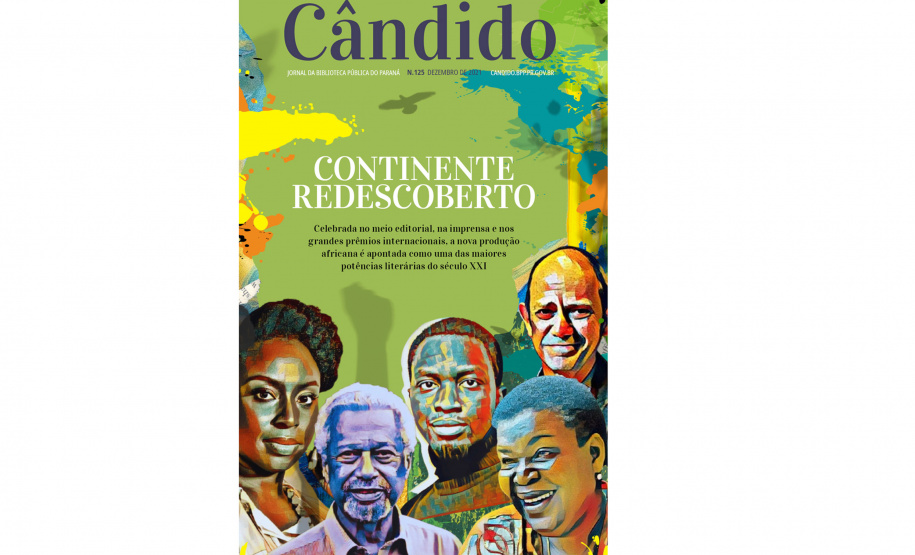 Jornal da Biblioteca Pública, Cândido investiga a ascensão de autores africanos