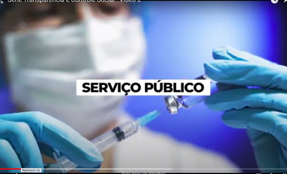 Fazenda divulga o segundo vídeo da série ‘Transparência e Controle Social’