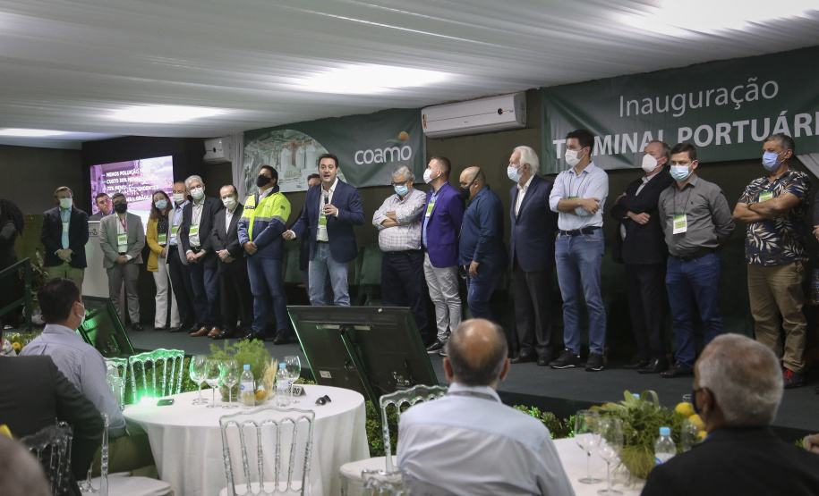 Governador evento em Paranaguá