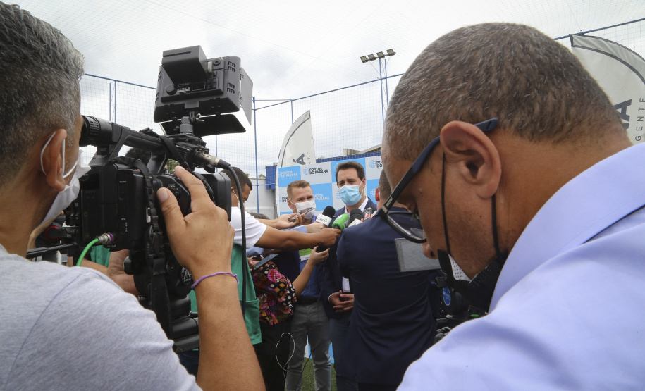 Governador evento em Paranaguá