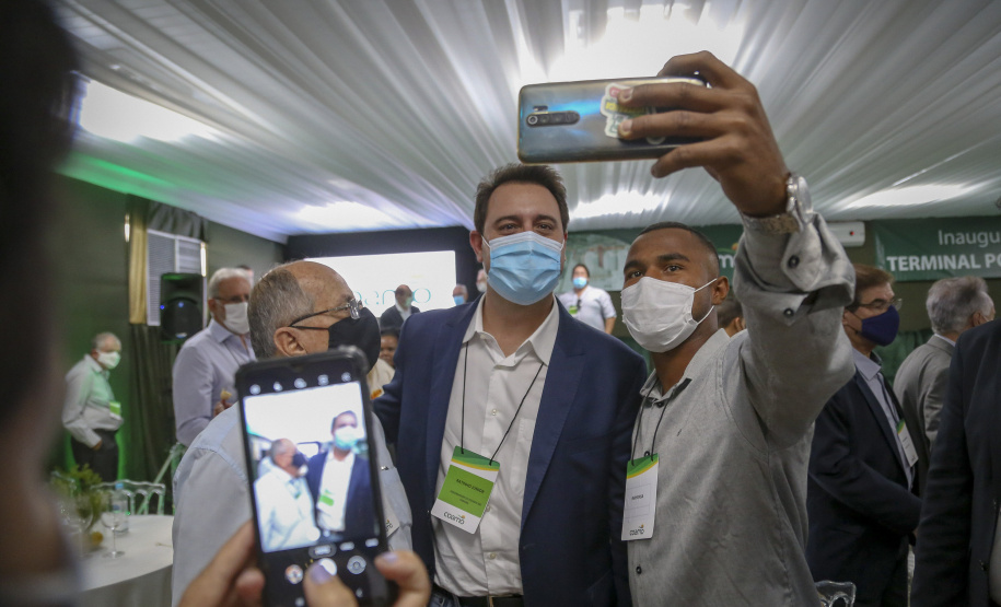Governador evento em Paranaguá
