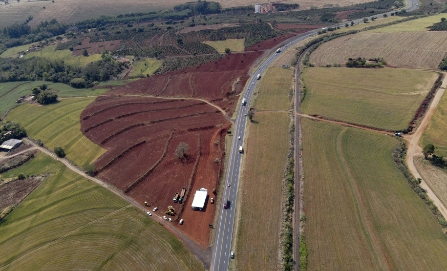 implantação do contorno rodoviário de Jandaia do Sul