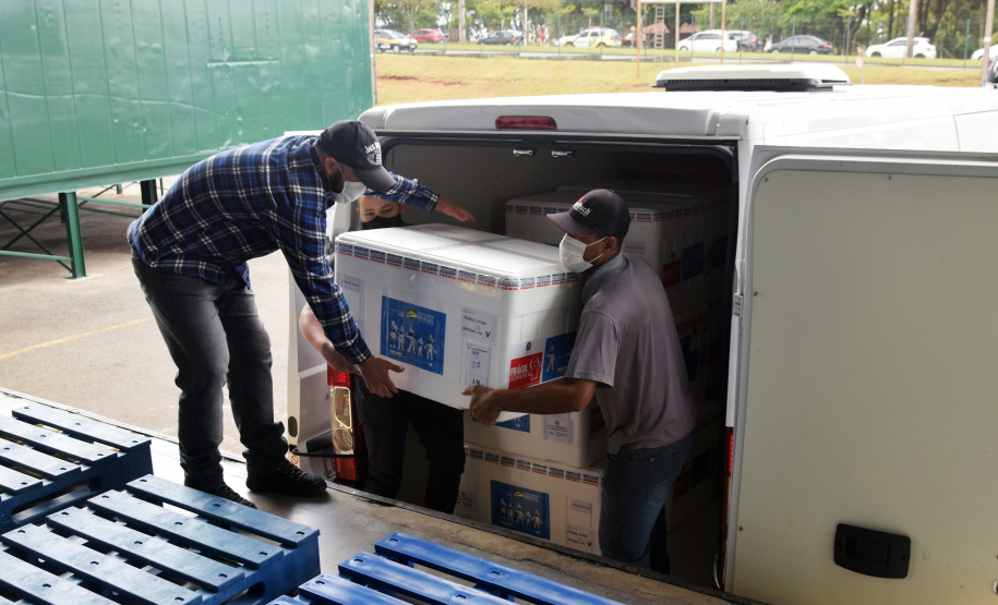Estado recebe mais 240 mil vacinas contra a Covid-19