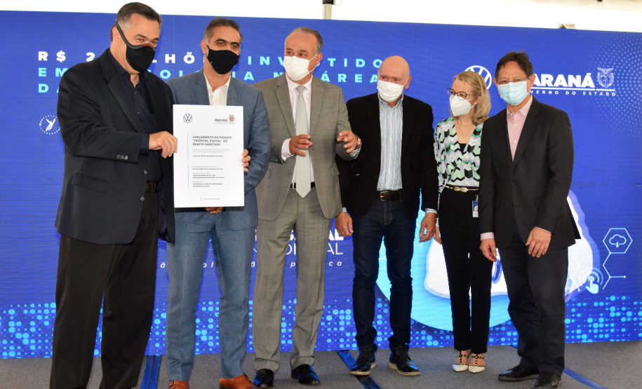 Lançamento do Projeto Hospital Digital do Erasto Gaertner - Curitiba, 09/12/2021