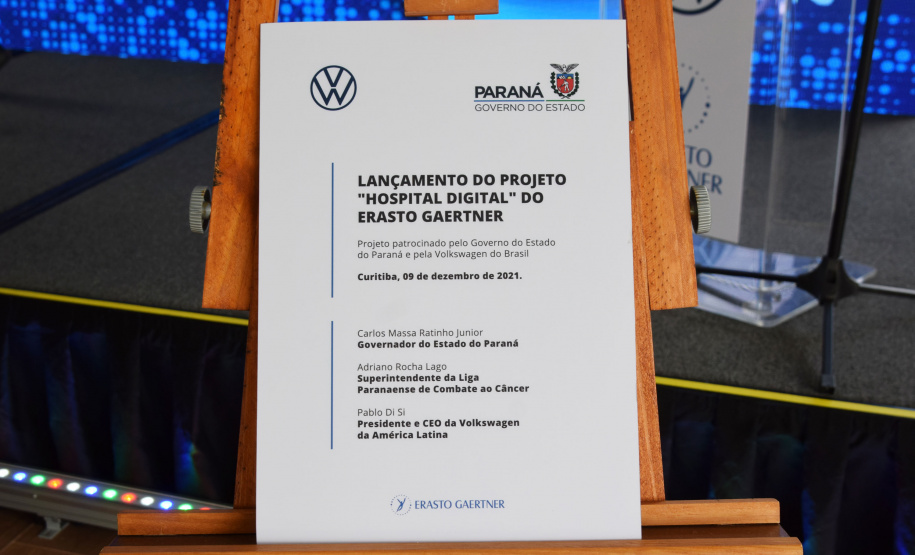 Lançamento do Projeto Hospital Digital do Erasto Gaertner - Curitiba, 09/12/2021