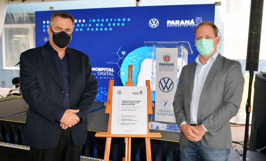 Lançamento do Projeto Hospital Digital do Erasto Gaertner - Curitiba, 09/12/2021