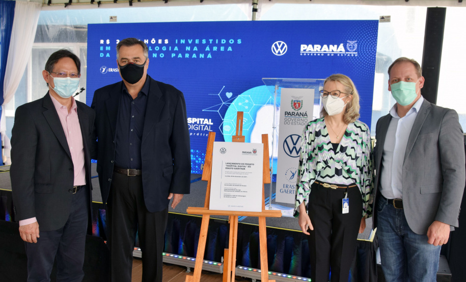 Lançamento do Projeto Hospital Digital do Erasto Gaertner - Curitiba, 09/12/2021