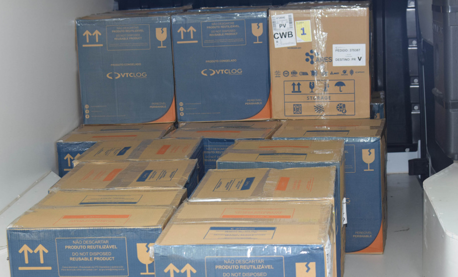 Mais 138 mil vacinas contra a Covid-19 para dose reforço chegam ao Estado