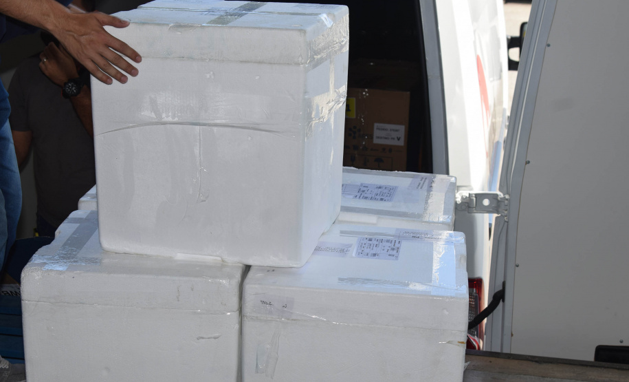 Mais 138 mil vacinas contra a Covid-19 para dose reforço chegam ao Estado