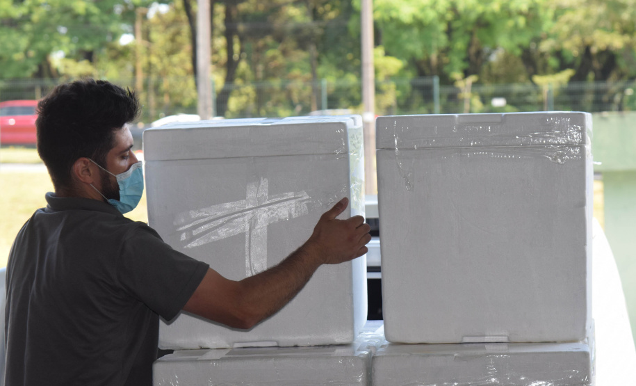 Mais 138 mil vacinas contra a Covid-19 para dose reforço chegam ao Estado