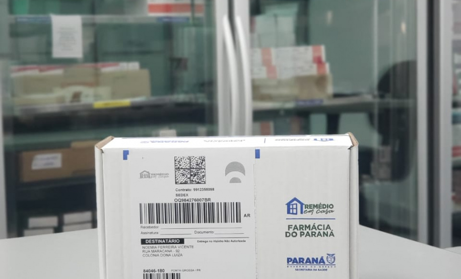 Programa “Remédio em Casa” expande cobertura e chega na Regional de Saúde de Ponta Grossa