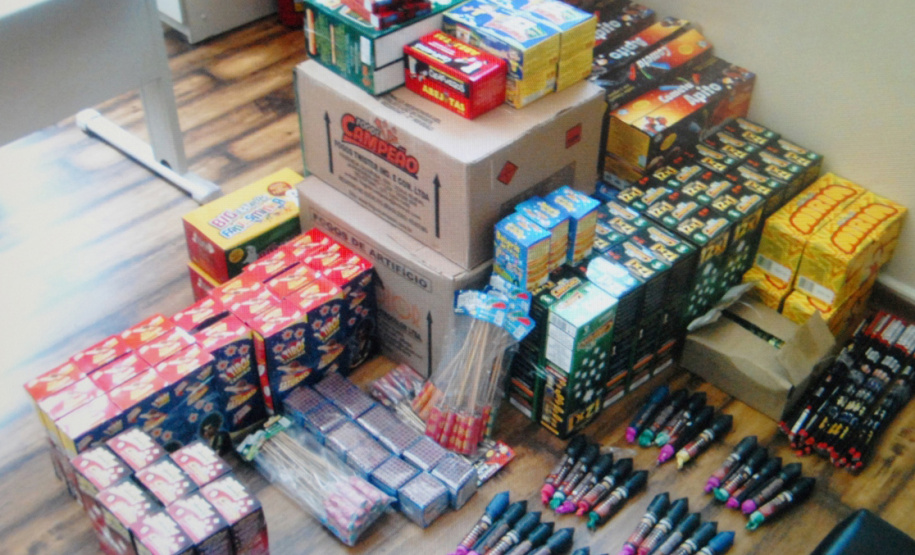 Compra e uso de fogos de artifício deve ser feito com cuidado para evitar acidentes, alerta Corpo de Bombeiros