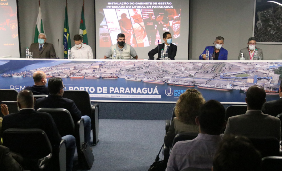 Litoral recebe Gabinete de Gestão Integrada de Segurança Pública em Paranaguá