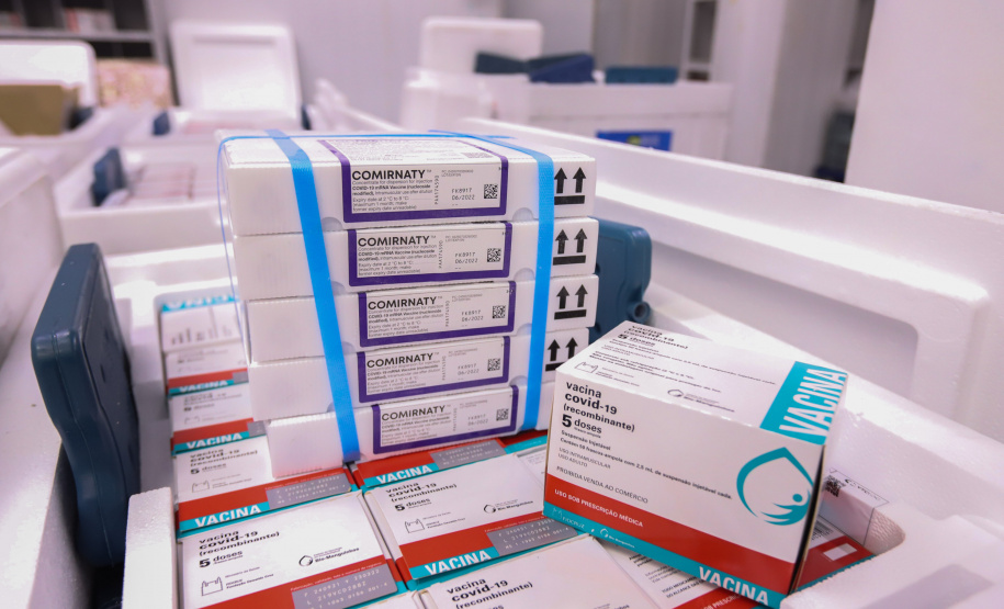 Agilidade nas entregas de vacinas aos municípios ajudou a salvar vidas no Paraná em 2021